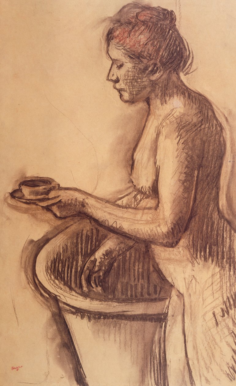 Nudo femminile da Edgar Degas