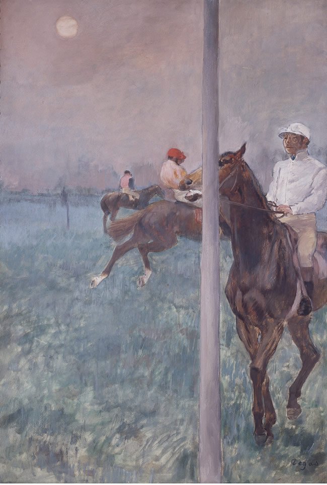 Fantini prima della corsa da Edgar Degas