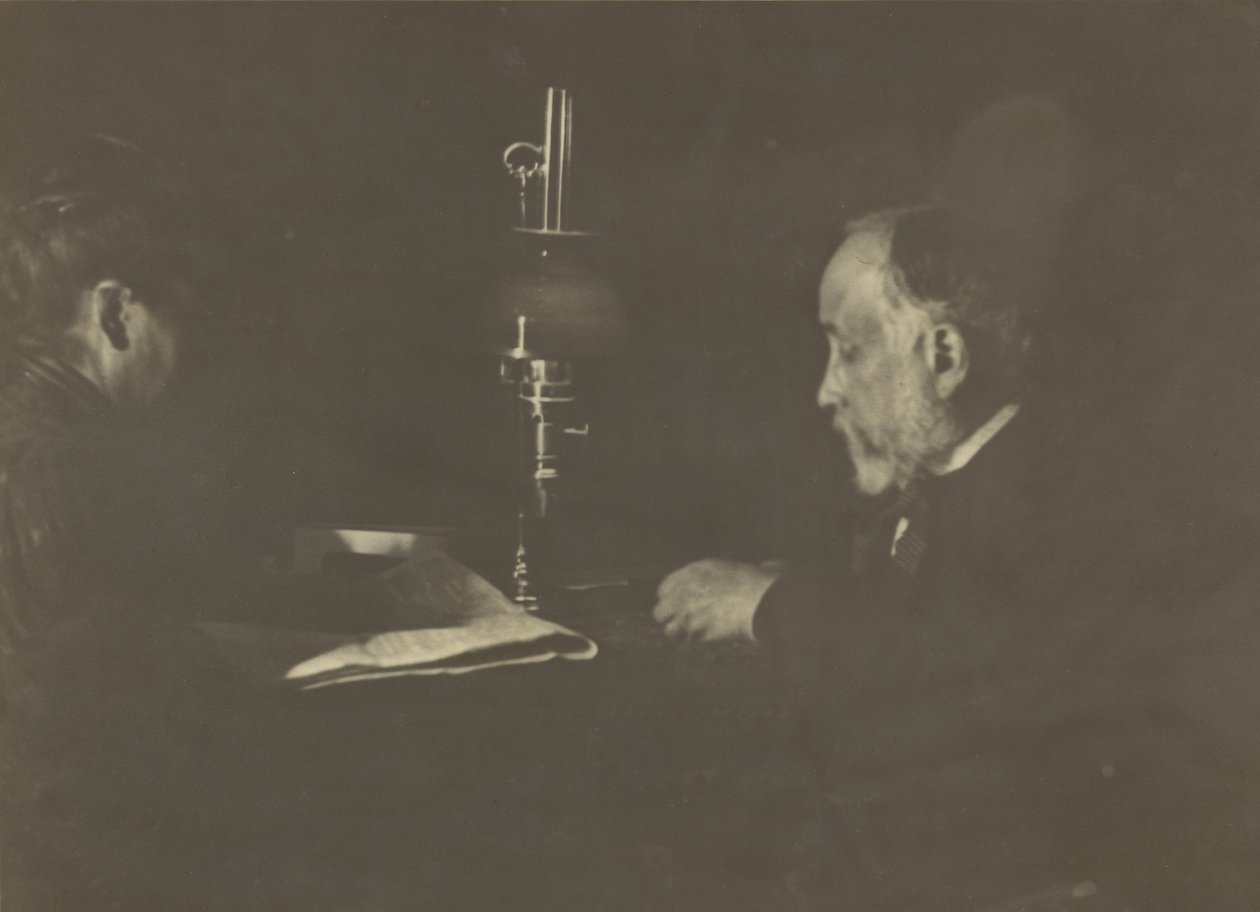 Louise Halévy che legge a Degas da Edgar Degas