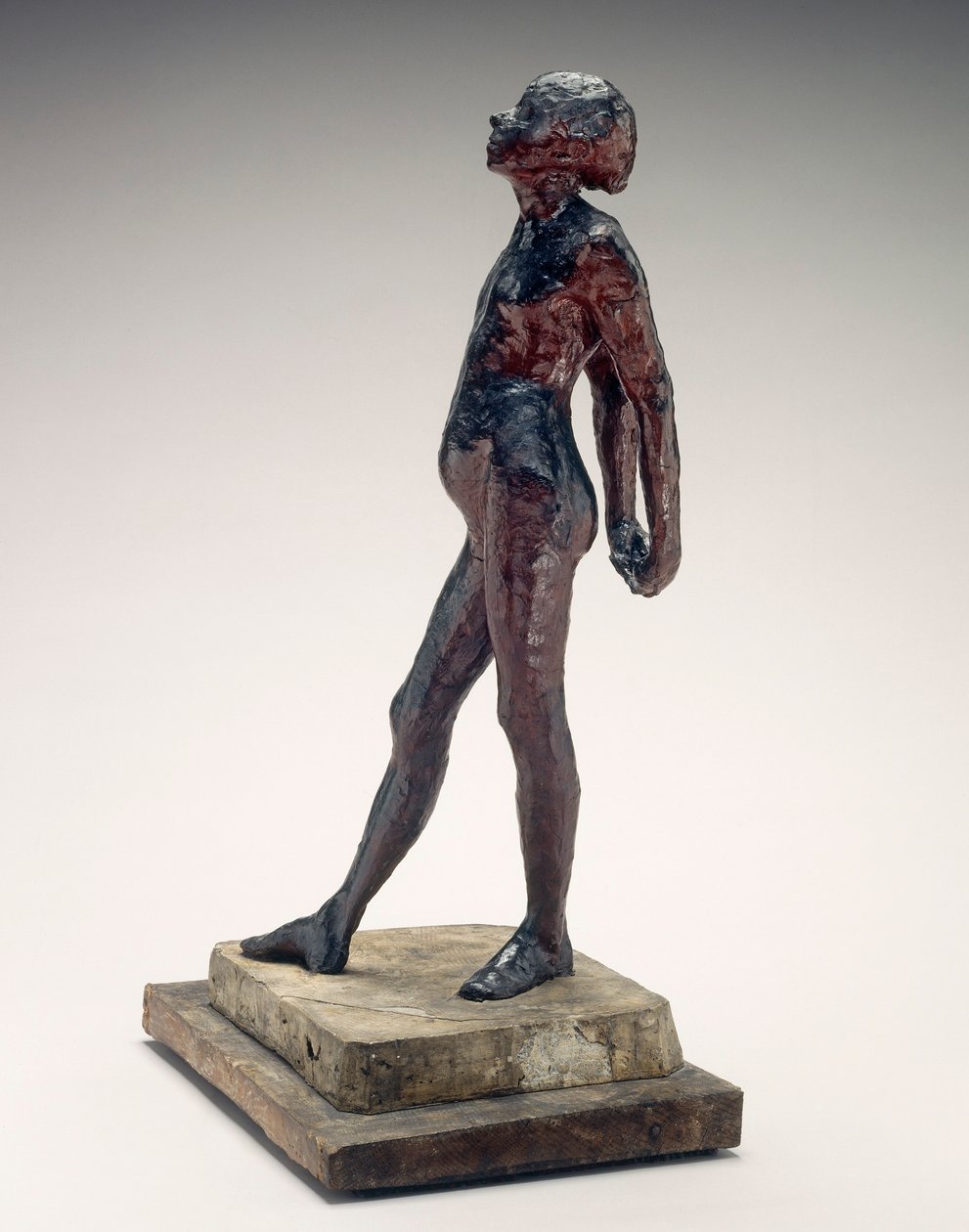 Studio nel nudo della piccola ballerina di quattordici anni (Nuda piccola ballerina) c.1878-1881 da Edgar Degas