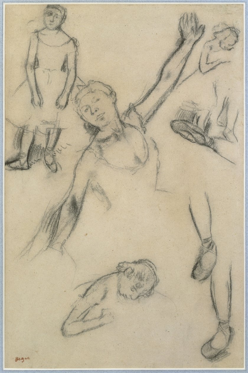 Studio di ballerini da Edgar Degas