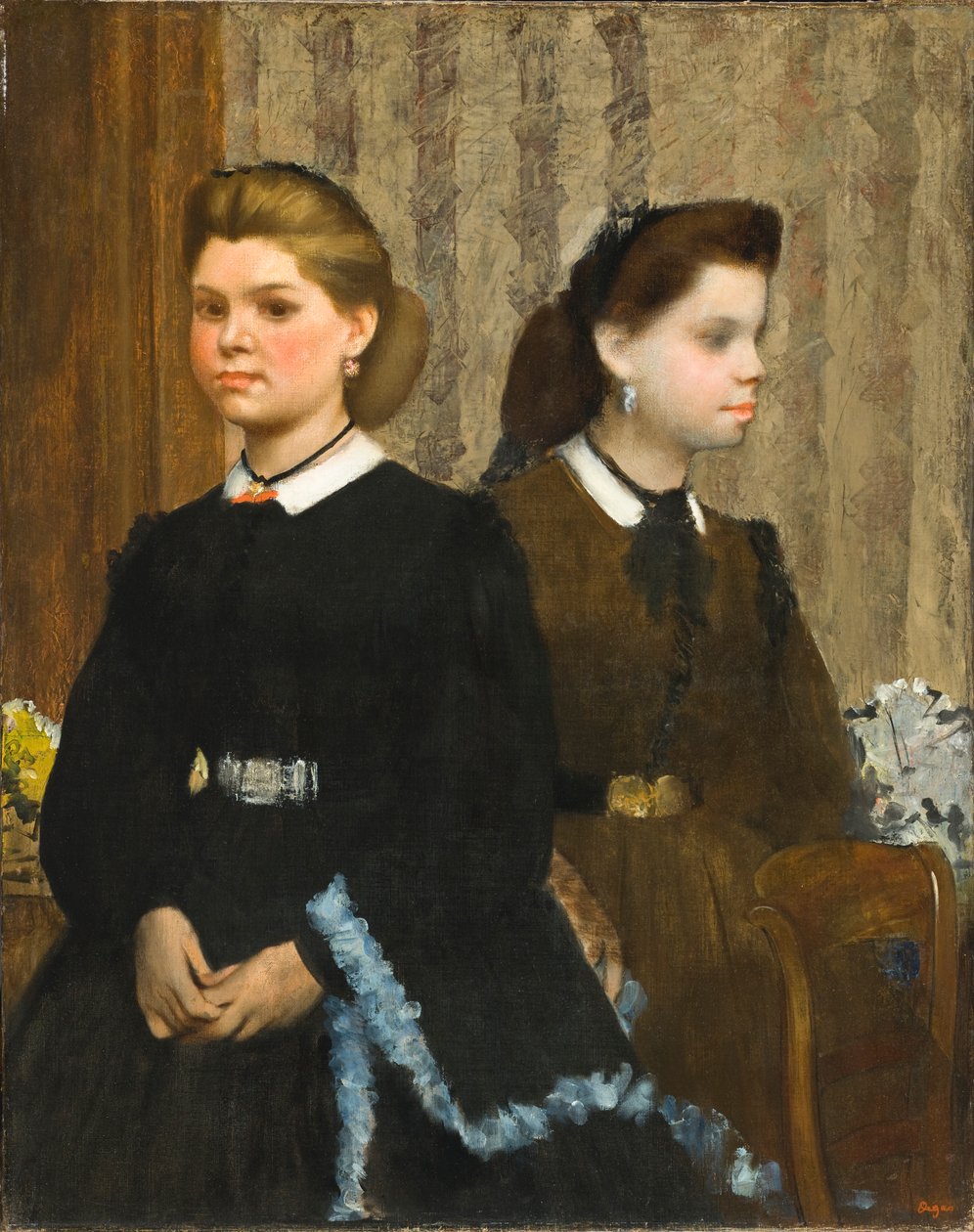 Le sorelle Bellelli (Giovanna e Giuliana Bellelli) da Edgar Degas