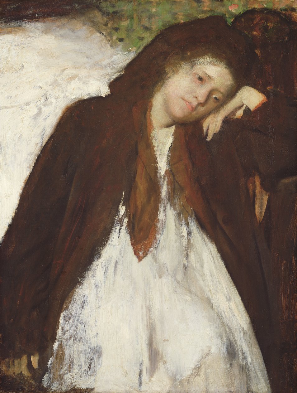 Il convalescente, c.1872-87 da Edgar Degas