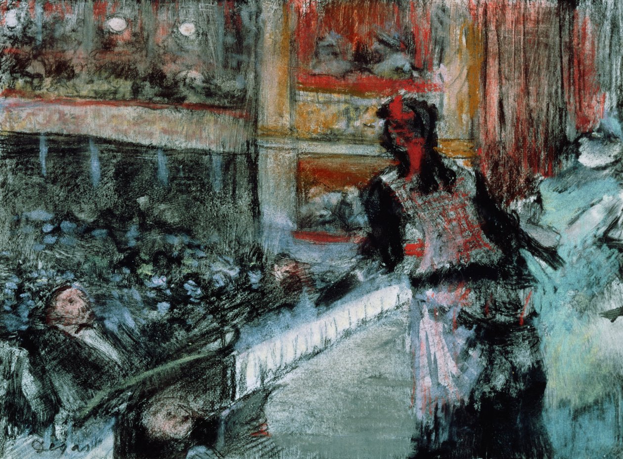 Scena teatrale da Edgar Degas