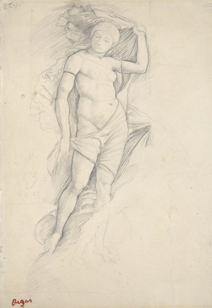 Venere, dopo Mantegna, XIX secolo da Edgar Degas