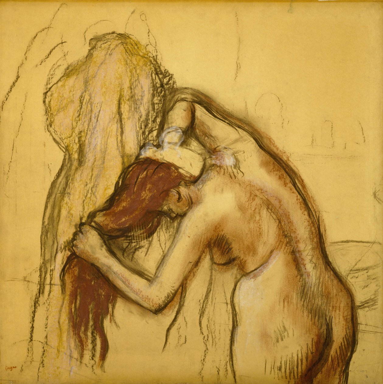 Donna che si asciuga da Edgar Degas