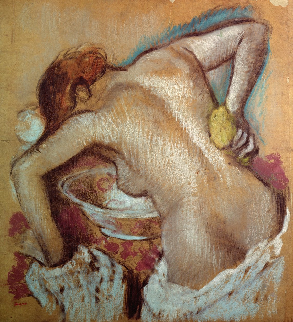 Donna alla toilette, c.1894 da Edgar Degas