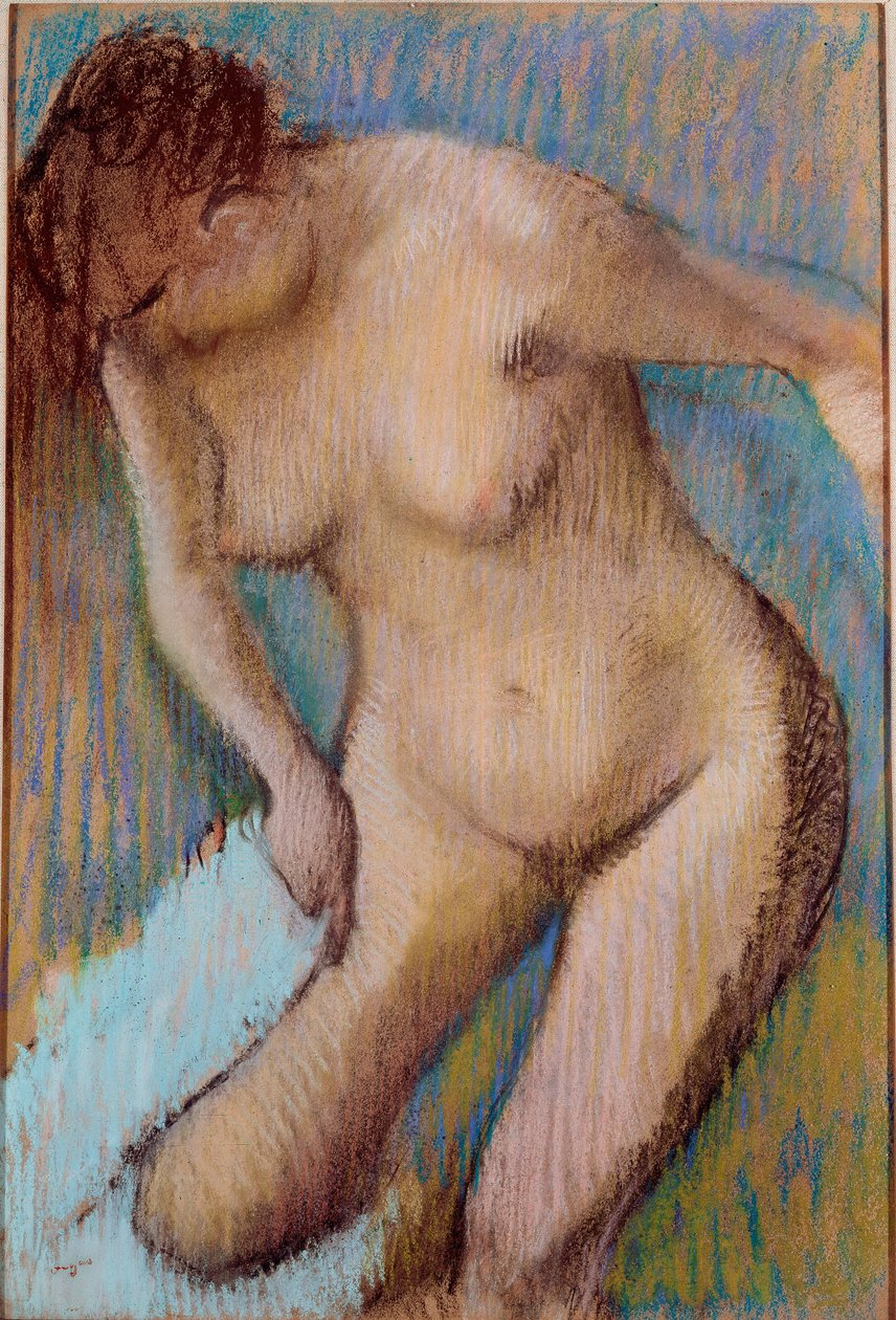 Dopo il bagno da Edgar Degas
