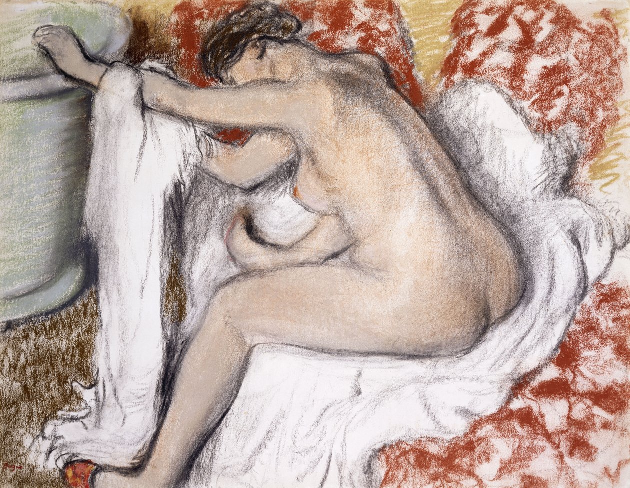 Dopo il bagno (Donna che si asciuga); La Sortie du Bain (Femme S