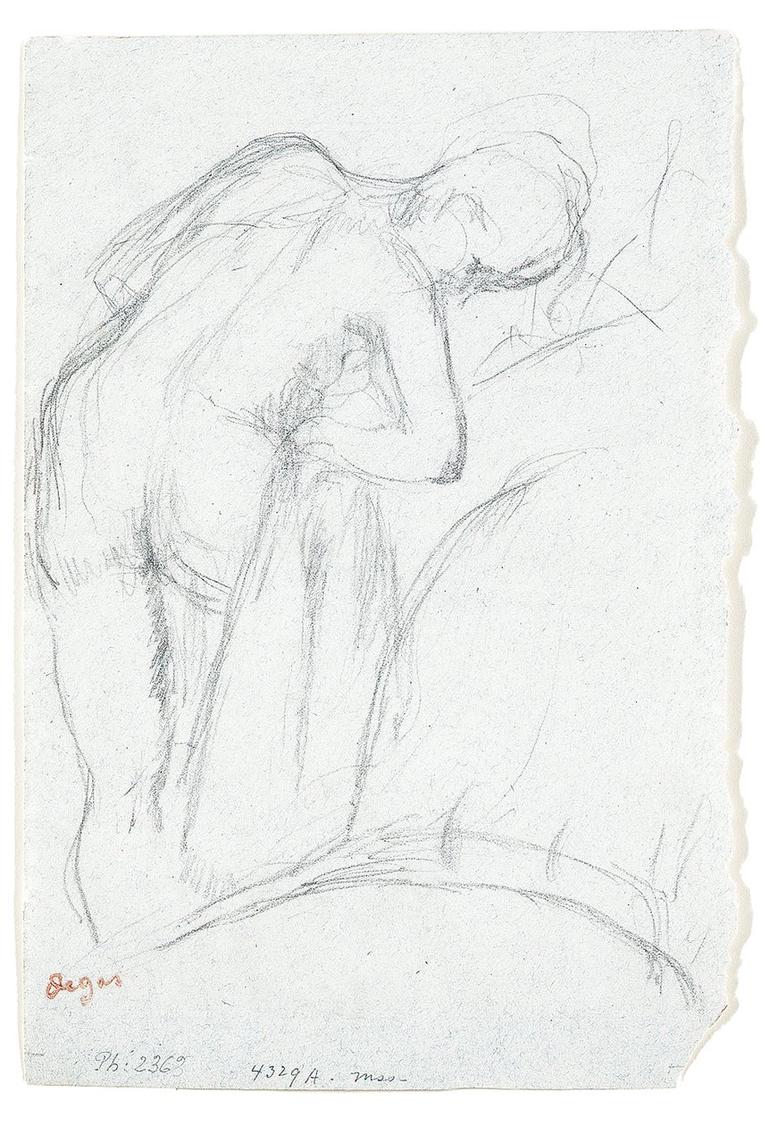 Dopo il bagno da Edgar Degas