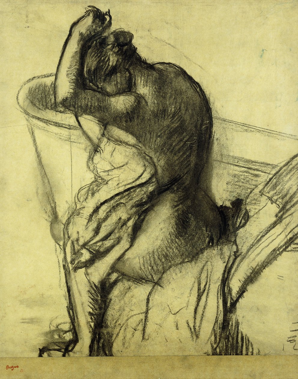 Dopo il Bagno da Edgar Degas