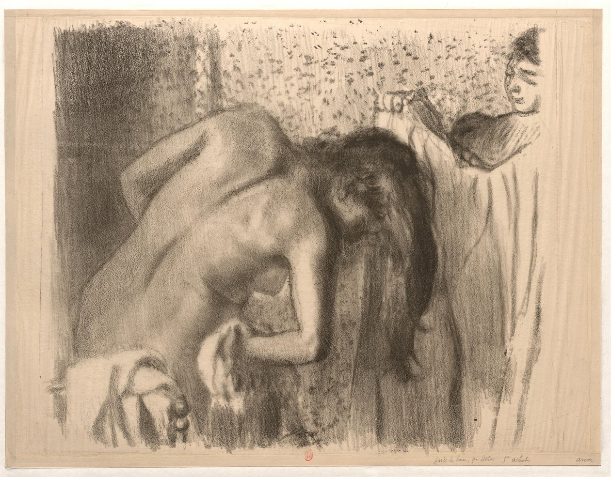 Dopo il bagno da Edgar Degas