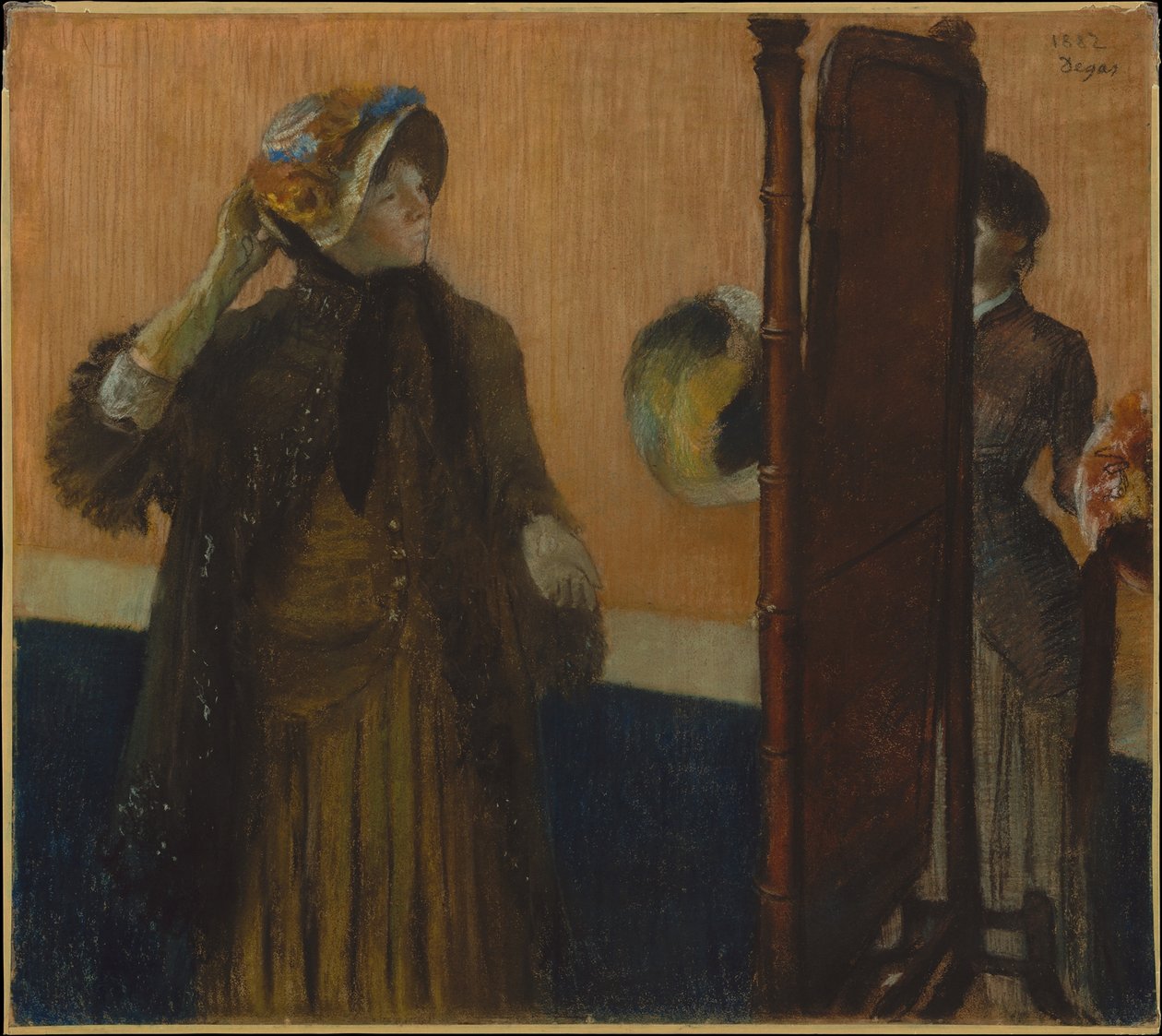 Dalla modista da Edgar Degas