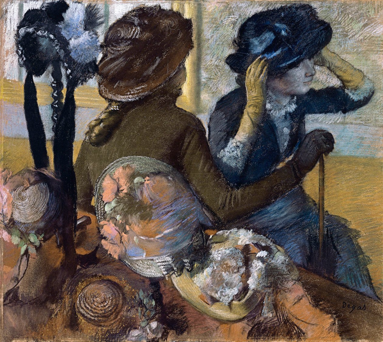 Dalla Modista, 1882 da Edgar Degas