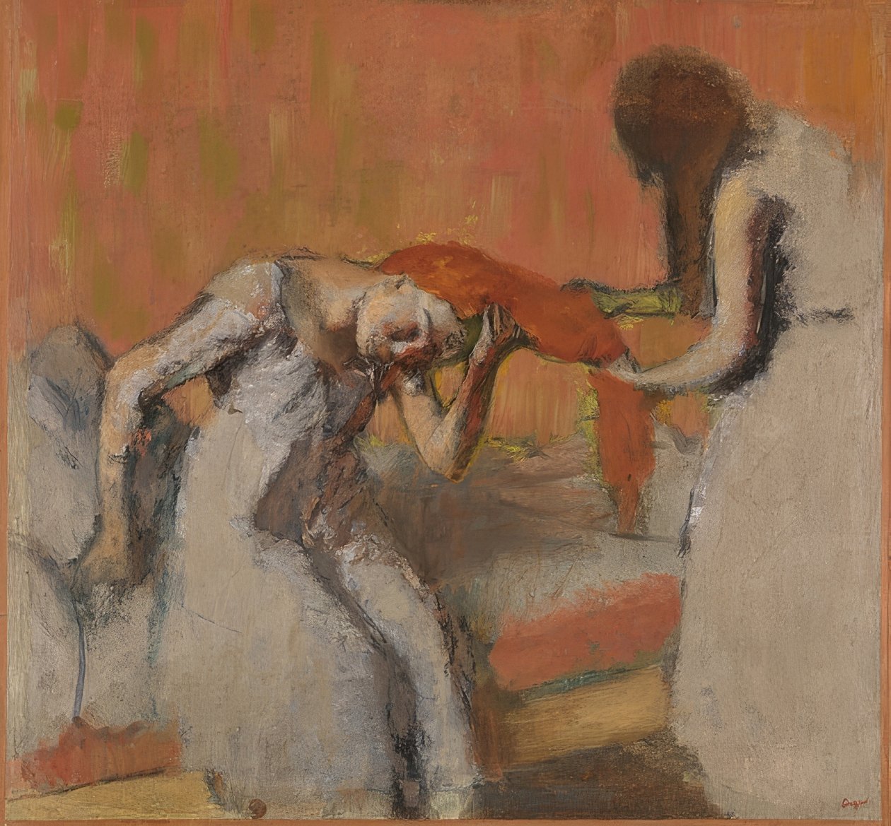 Pettinatura da Edgar Degas