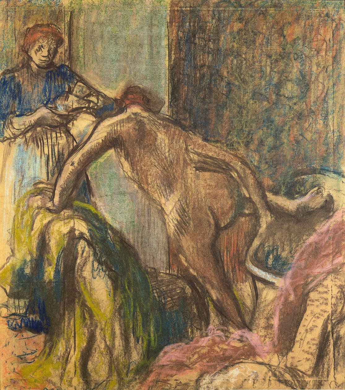 Colazione dopo il Bagno da Edgar Degas