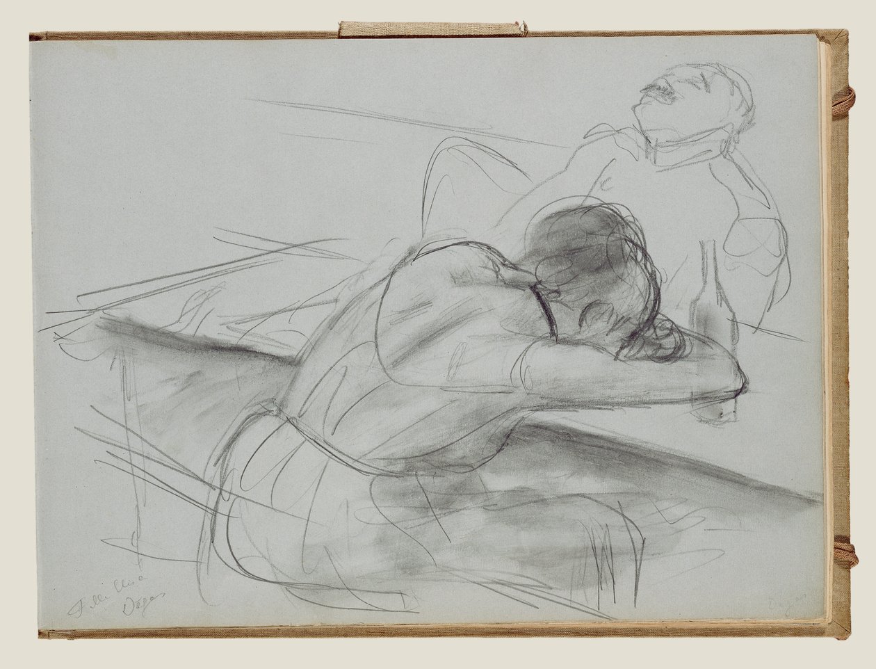 Brothel Scene da Edgar Degas