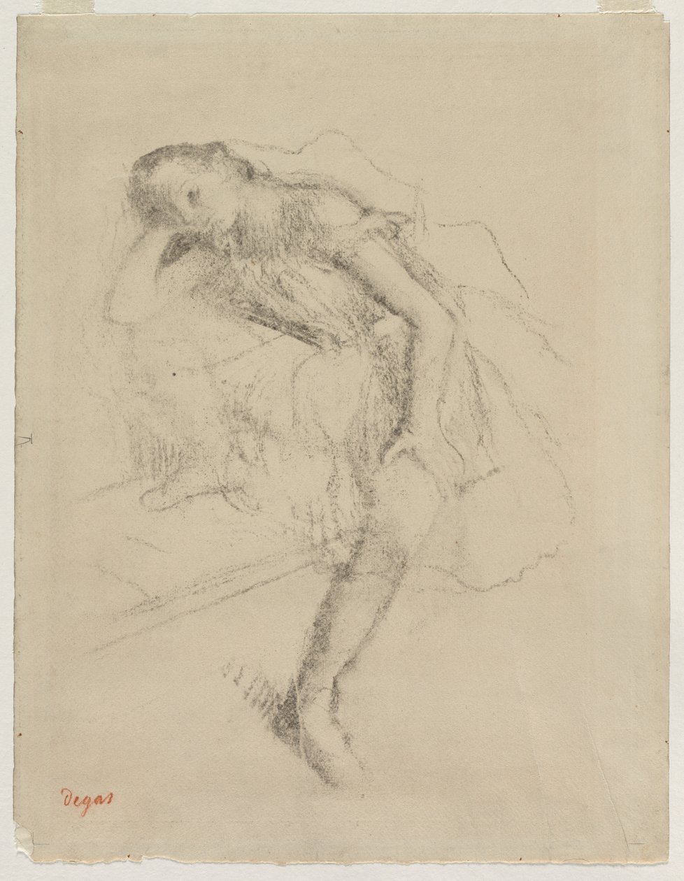 Ballerina a riposo, c. 1895 da Edgar Degas