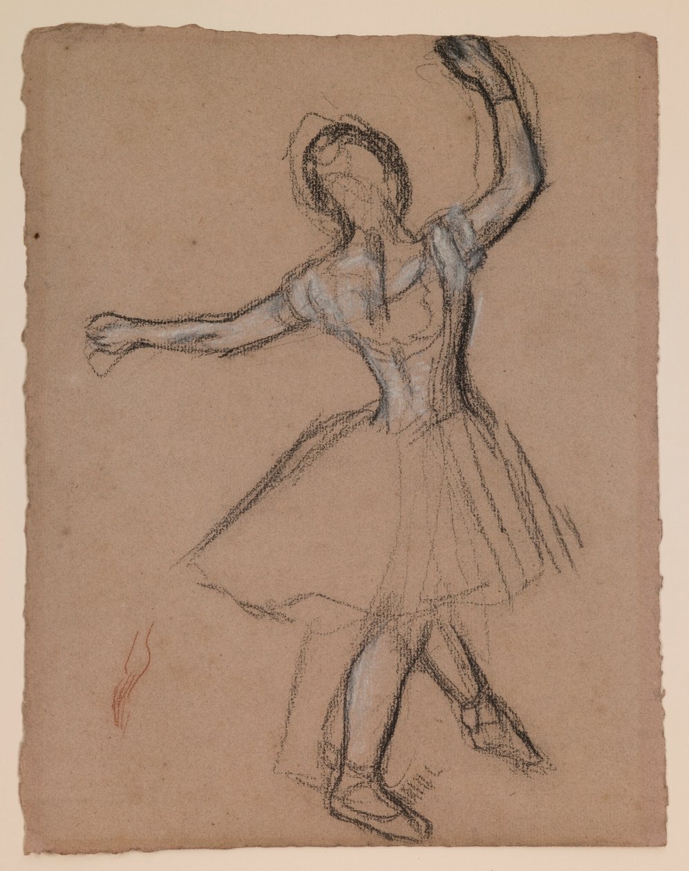 Ballerina sul palco e in movimento da Edgar Degas