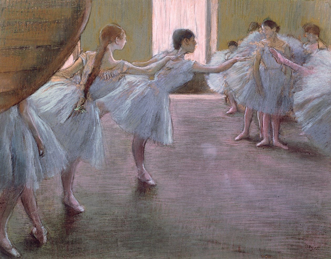 Ballerini alla prova da Edgar Degas