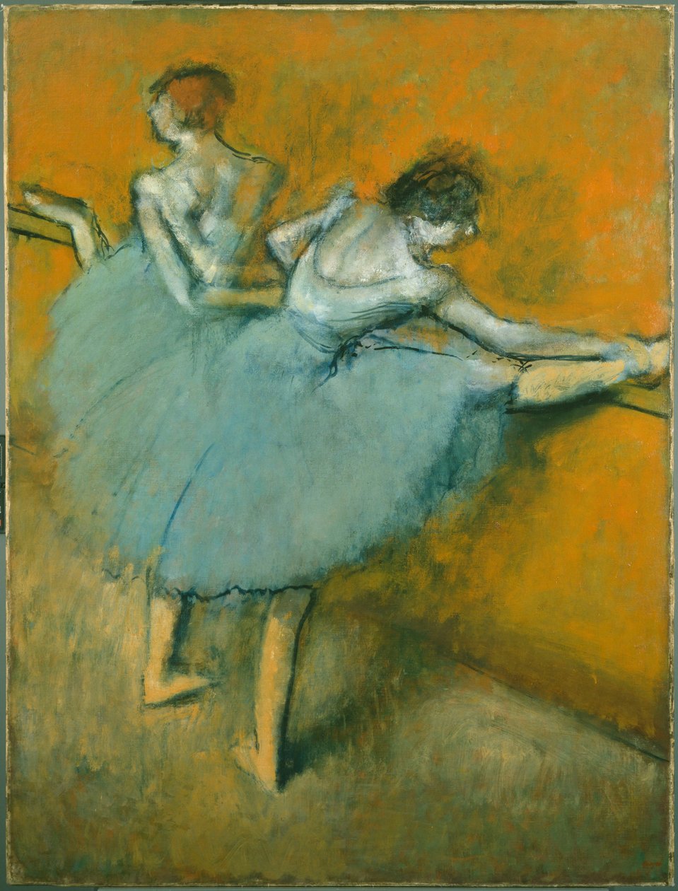 Ballerine alla sbarra da Edgar Degas