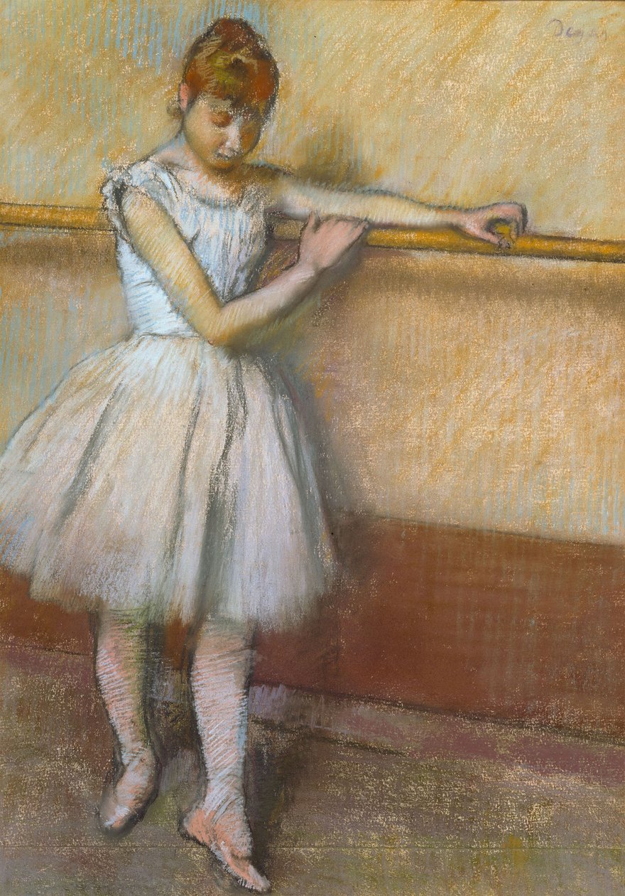 Ballerina al bar" di Edgar Degas, 1885 ca. da Edgar Degas