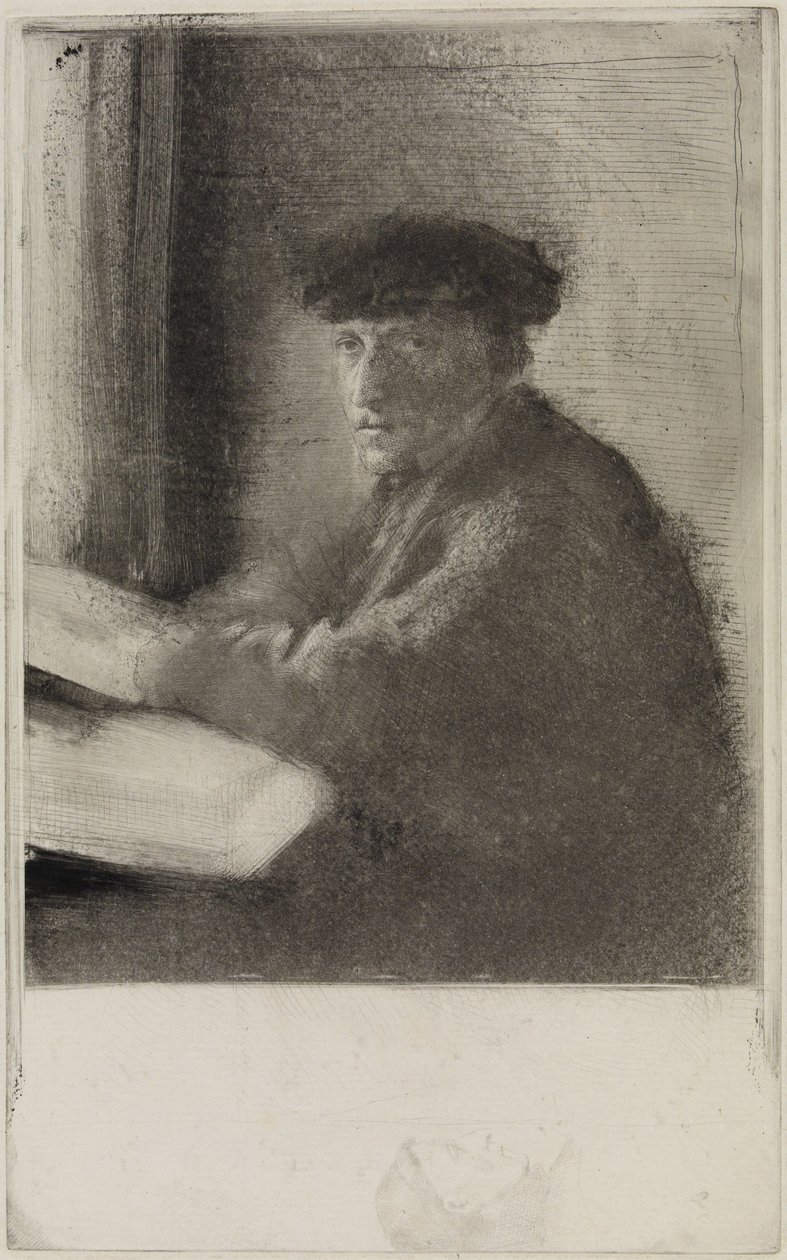 Il cavaliere Joseph Tourny, a mezzo busto da Edgar Degas