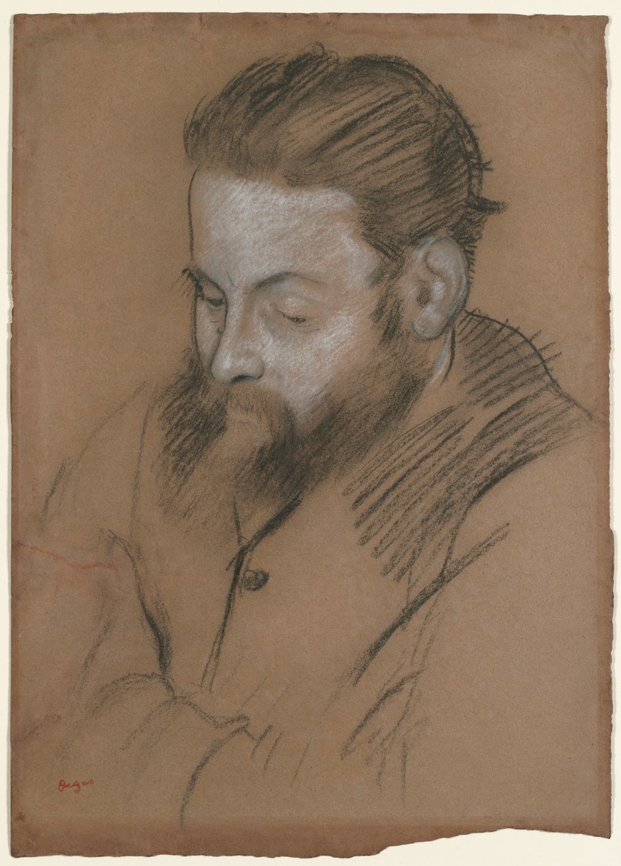 Diego Martelli da Edgar Degas