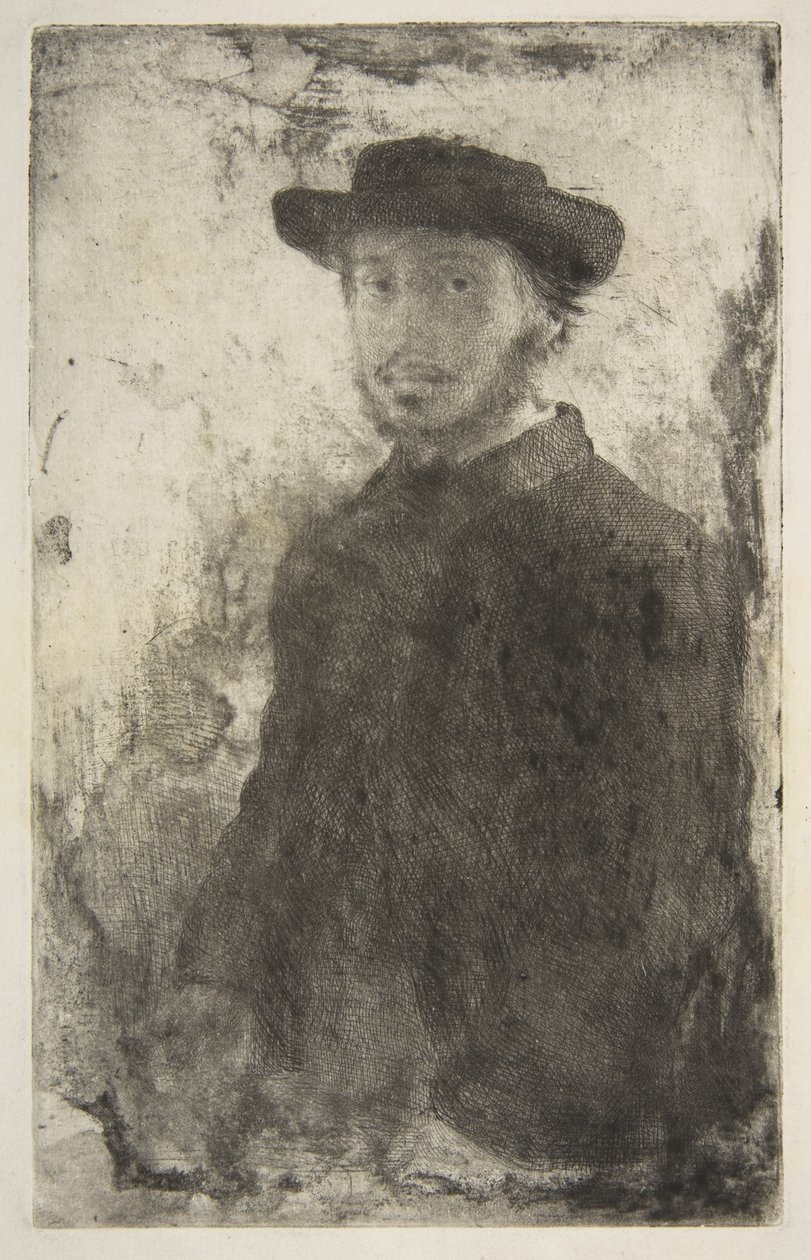 Edgar Degas: autoritratto da Edgar Degas
