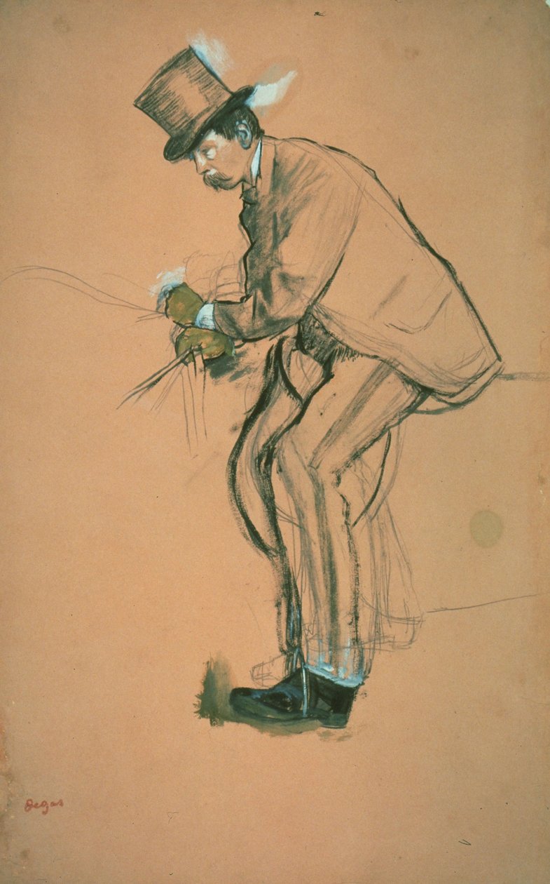 Gentleman Rider da Edgar Degas