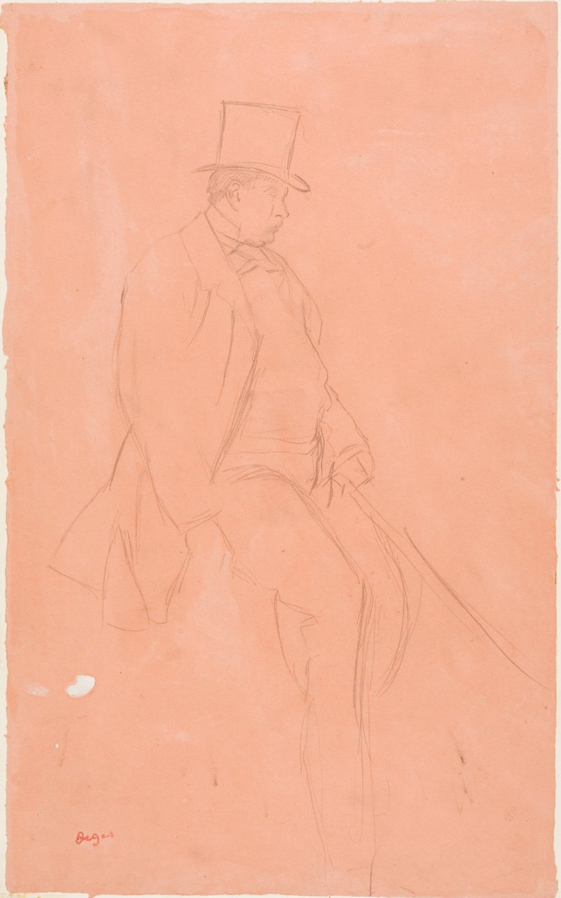 Gentleman Rider da Edgar Degas
