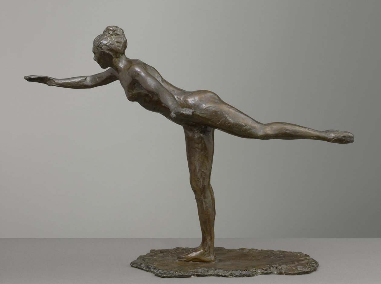 Grande arabesco, seconda volta, modellato c.1880s, fuso 1919-21 da Edgar Degas