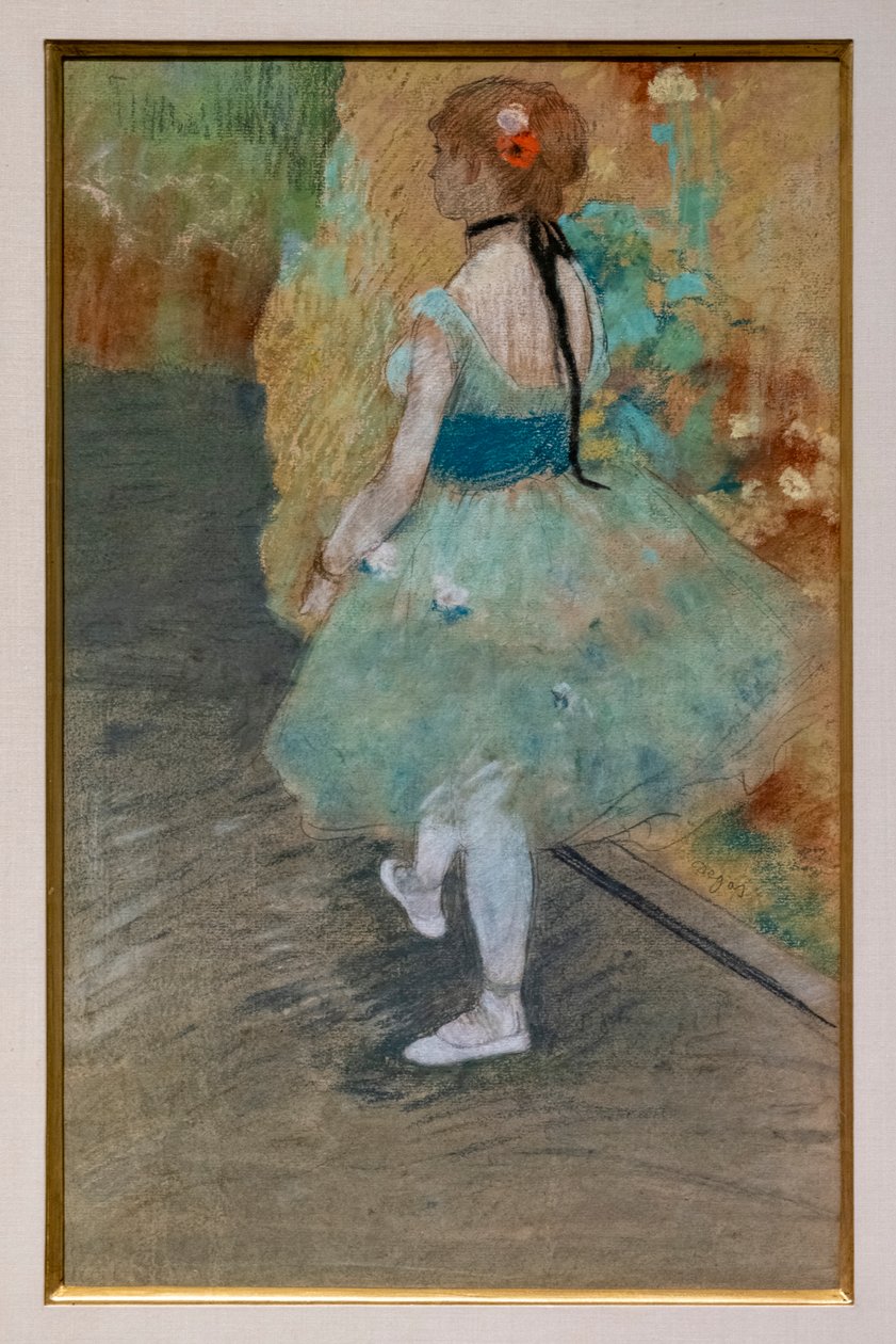 Ballerina verde da Edgar Degas