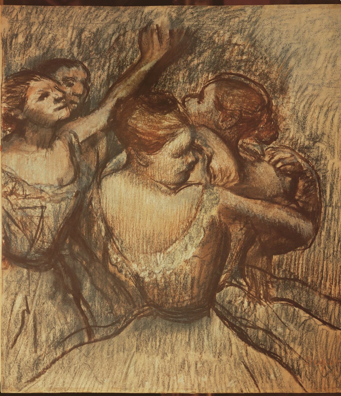 Ballerini verdi da Edgar Degas