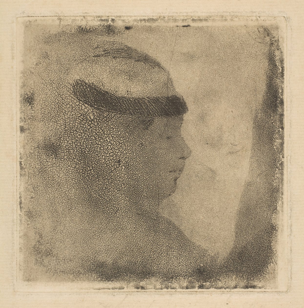 Testa di Donna di Profilo da Edgar Degas