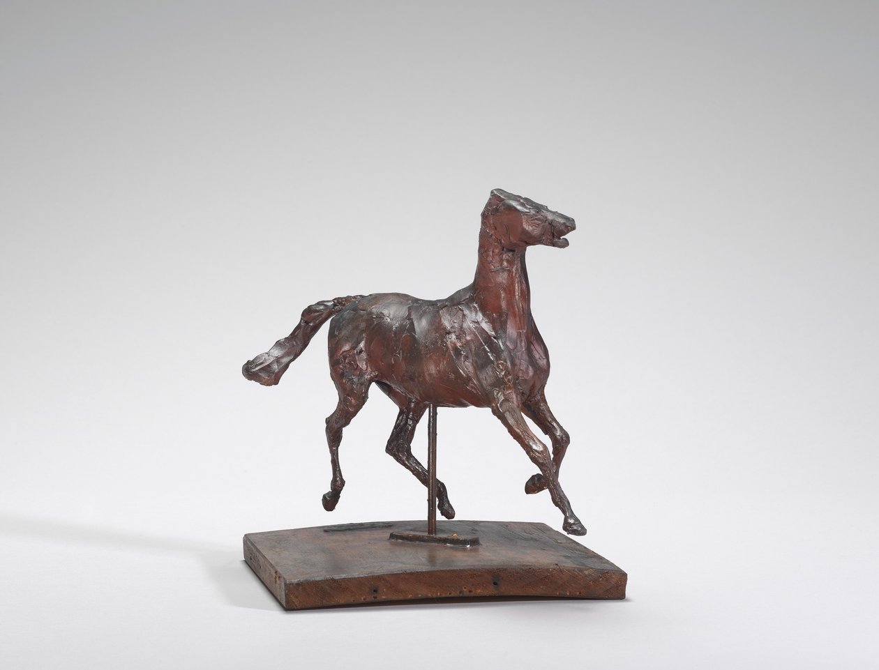 Cavallo al Trotto, i Piedi Non Tocano il Suolo da Edgar Degas