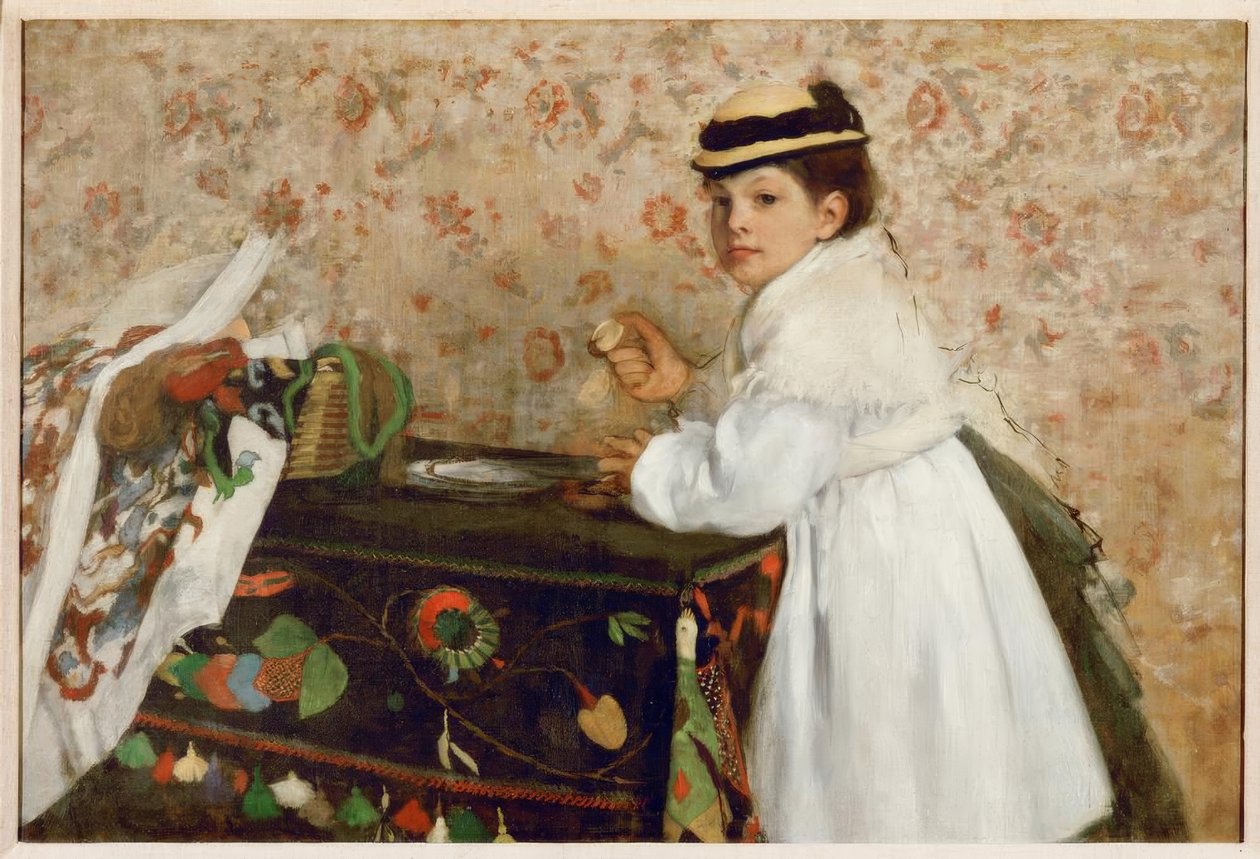 Hortense Valpinçon da Edgar Degas