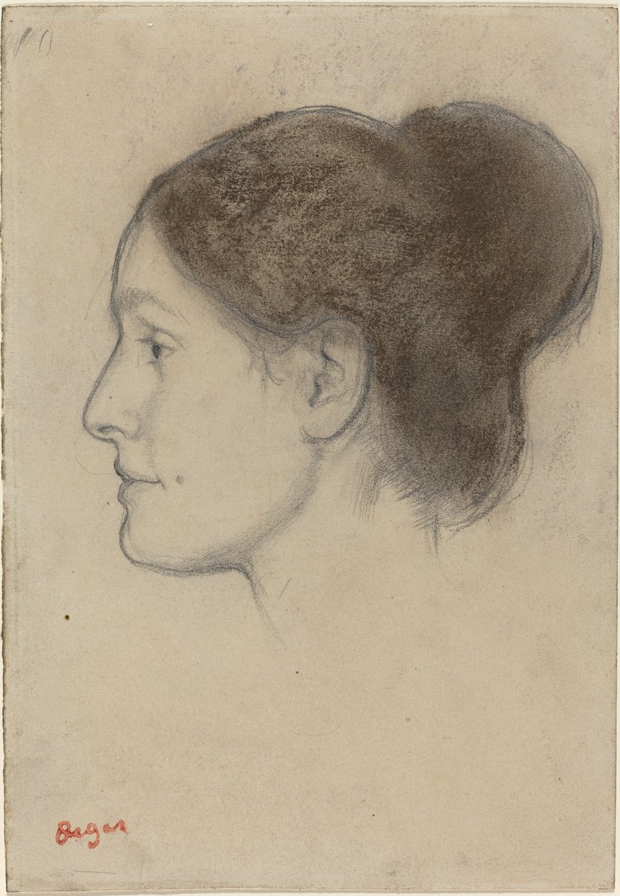 Hortense Valpinçon da Edgar Degas