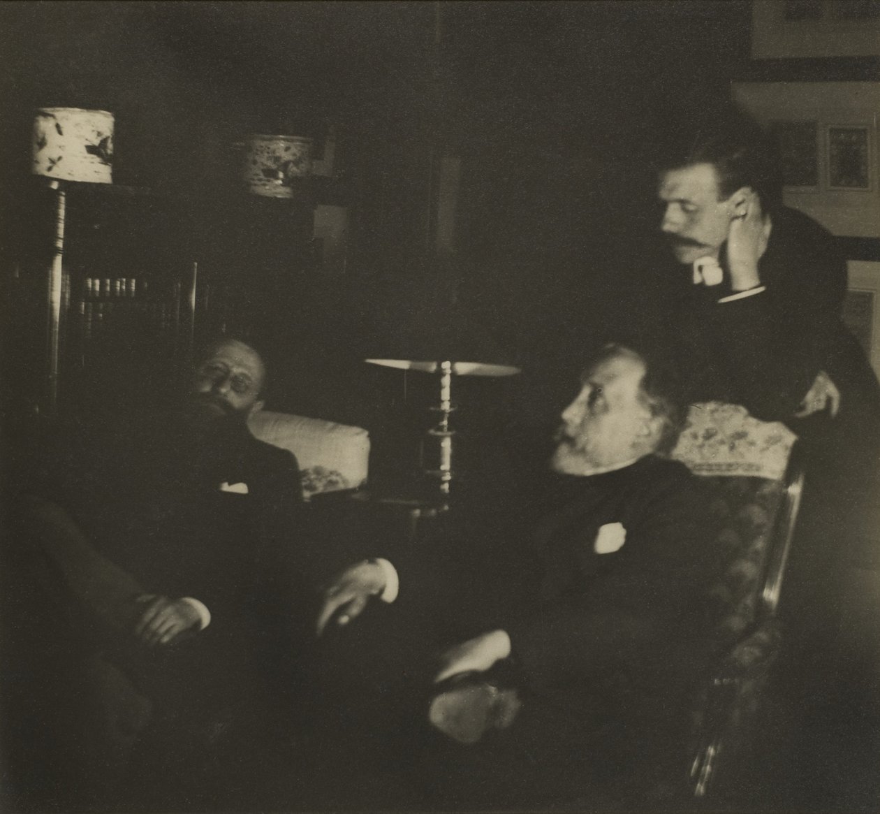 Jules Taschereau, Edgar Degas e Jacques-Emile Blanche, dicembre 1895 da Edgar Degas