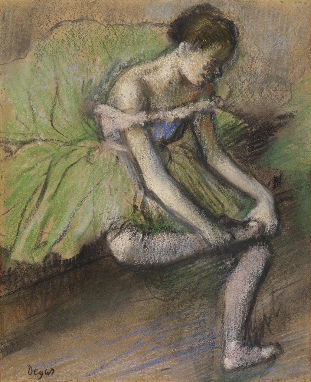 La Jupe Verte da Edgar Degas