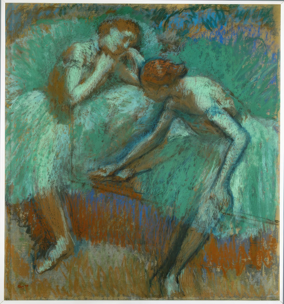 Le grandi danzatrici verdi da Edgar Degas