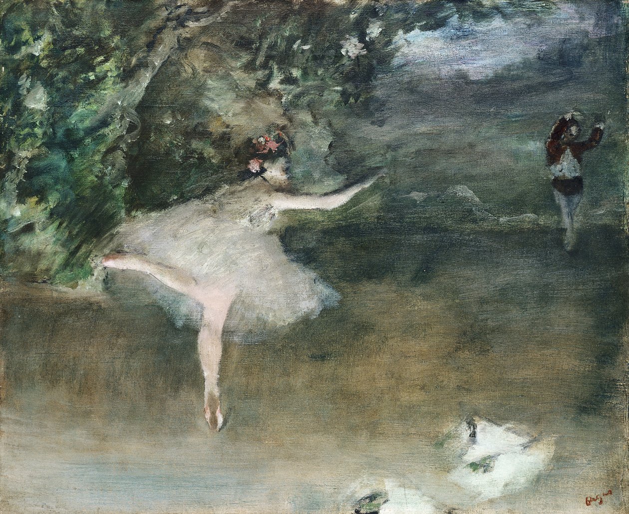 Les Pointes, c.1877-78 da Edgar Degas