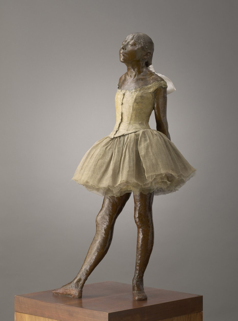 Piccola danzatrice di quattordici anni, modellata 1879-81, fusa 1919-21 da Edgar Degas