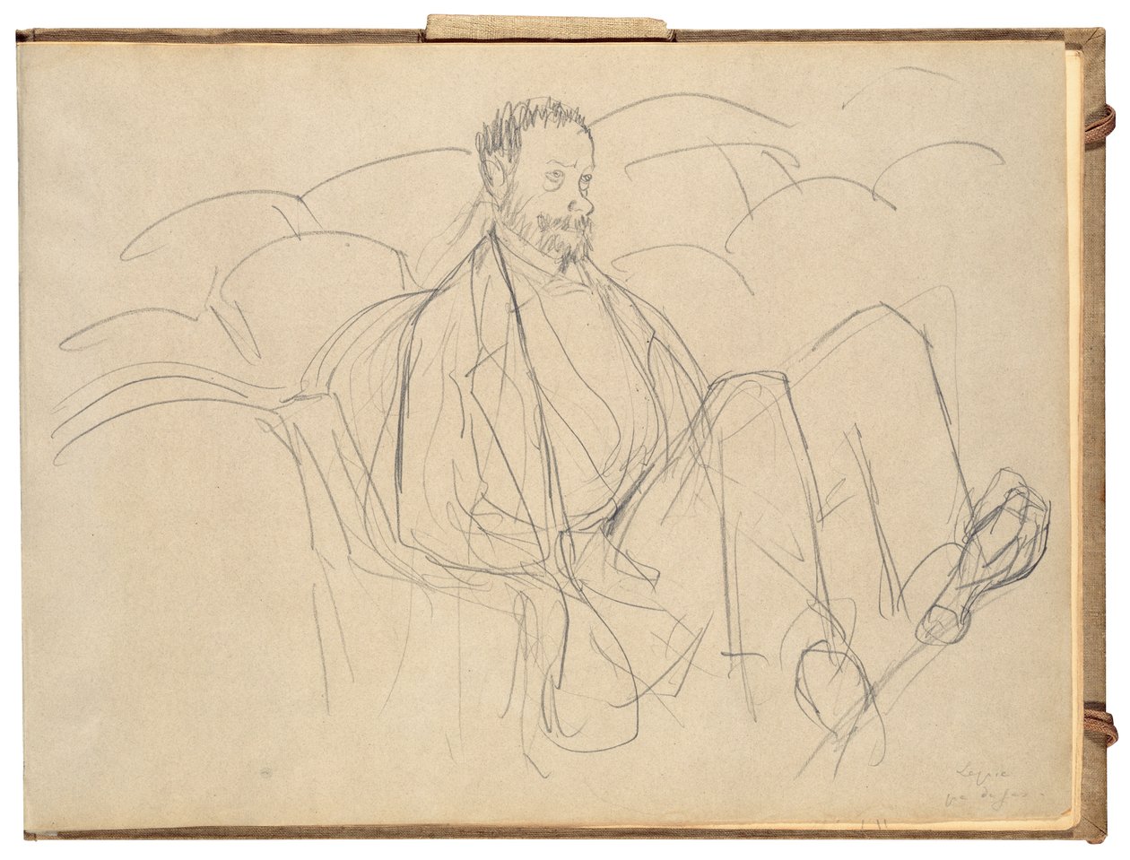 Ludovic Lepic a teatro da Edgar Degas