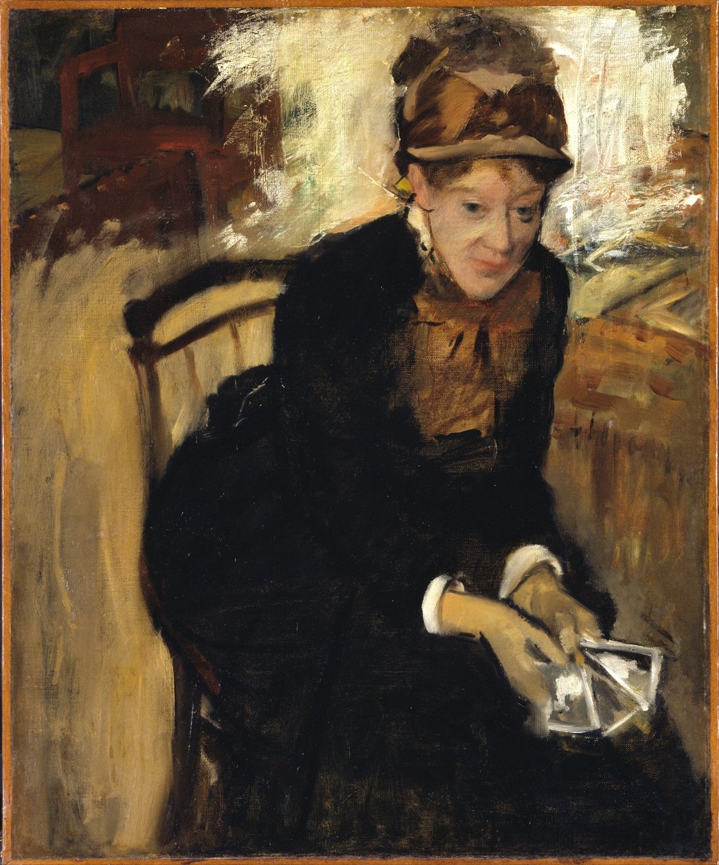 Mary Cassatt da Edgar Degas
