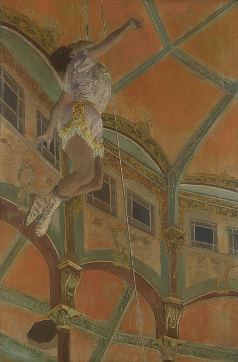 Miss La La al Circo Fernando. 1879 da Edgar Degas