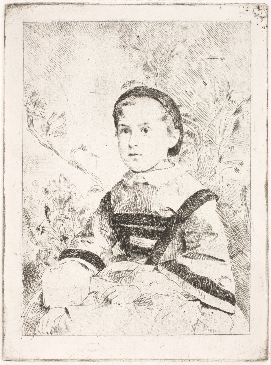 Mlle Nathalie Wolkonska da Edgar Degas