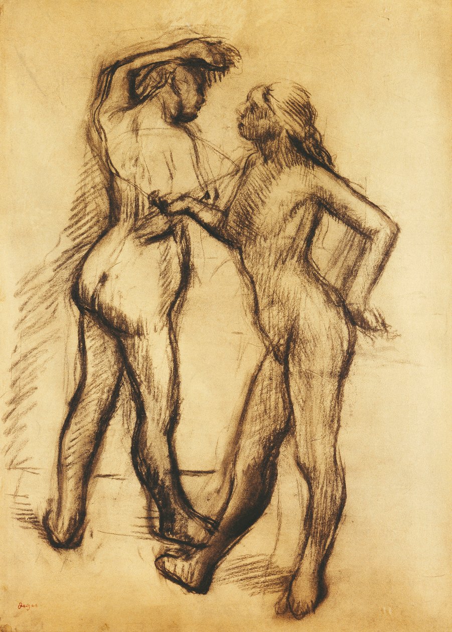 Studio di Nudo da Edgar Degas