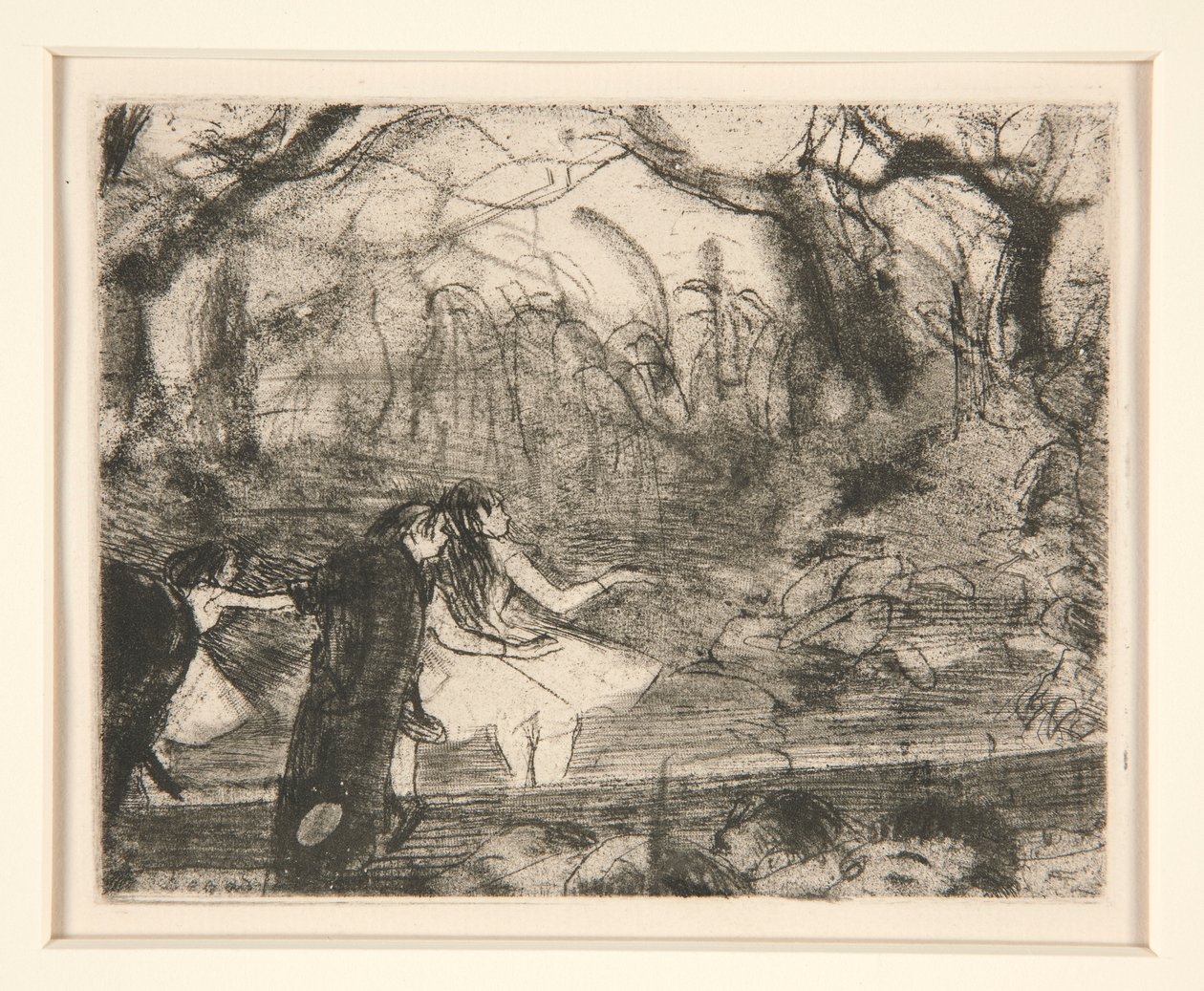 Sul palco III da Edgar Degas