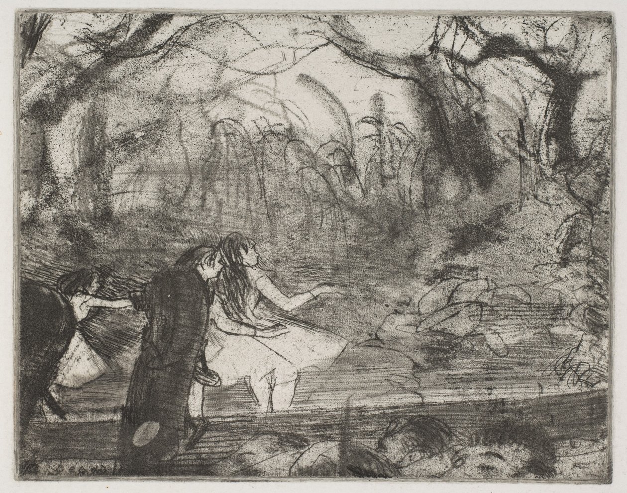 In scena III da Edgar Degas